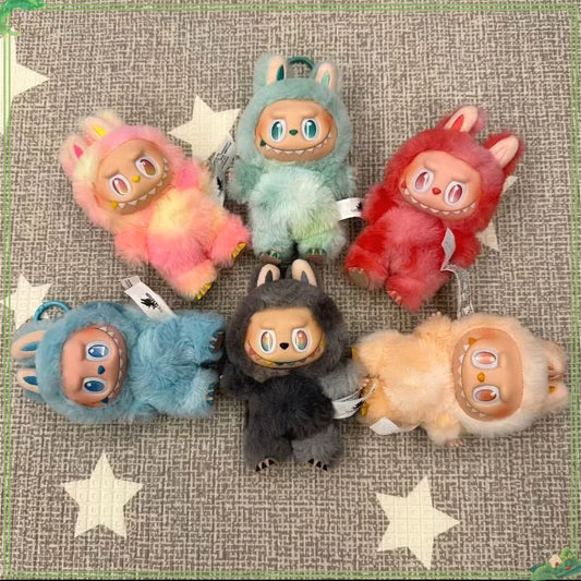 Labubu Style Doll - High Quality Blind Box Action Anime Figures Cute Mysterious Box Plush Vinyl Doll Keychain Decor Accessories Brithday Gifts